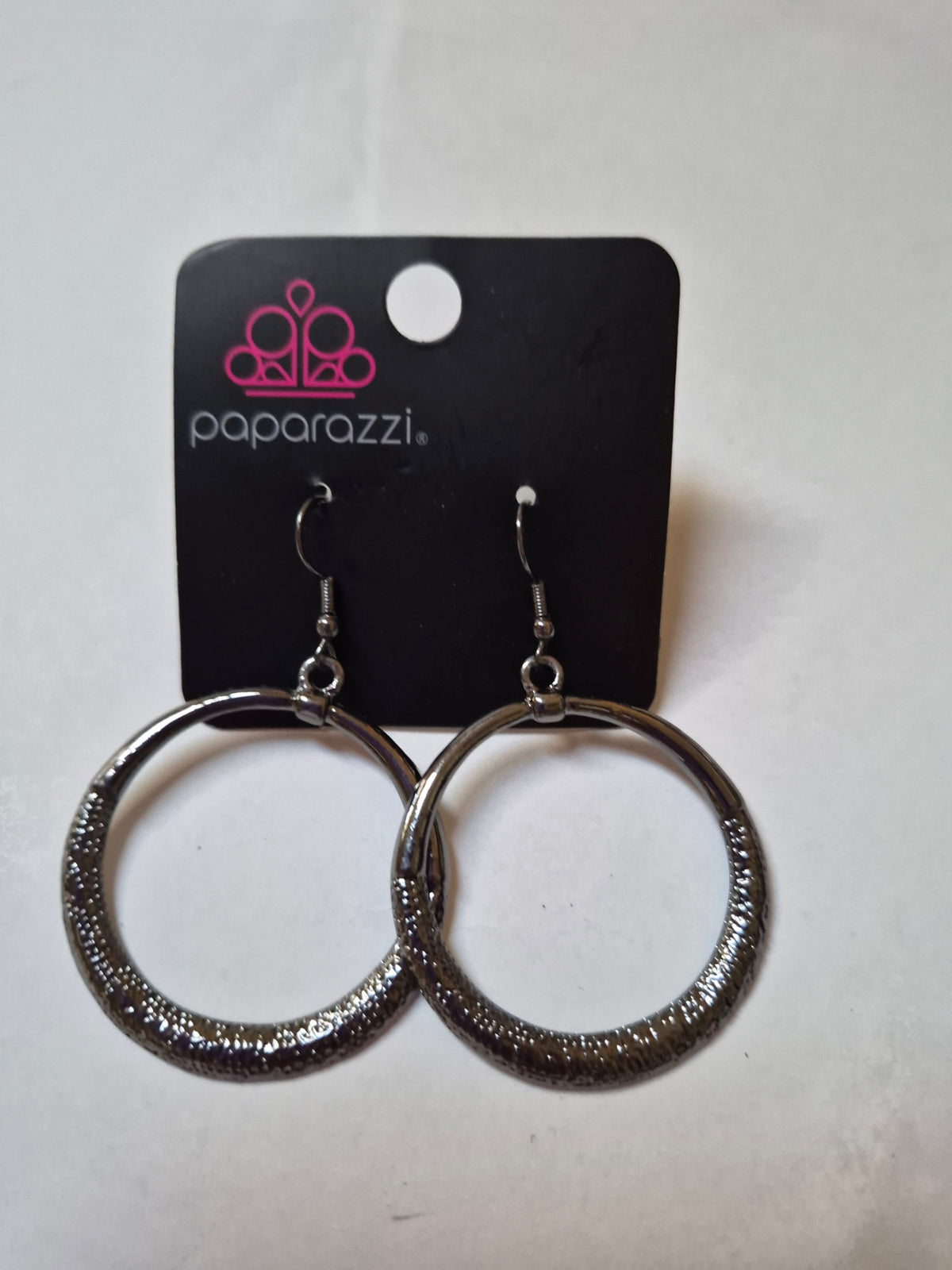 GUN METAL EARRINGS