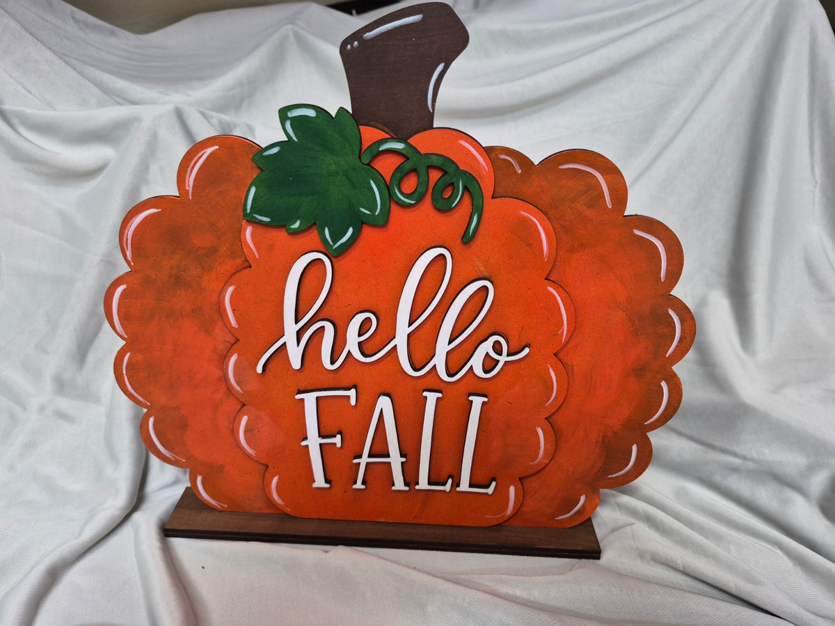 HELLO FALL PUMPKIN