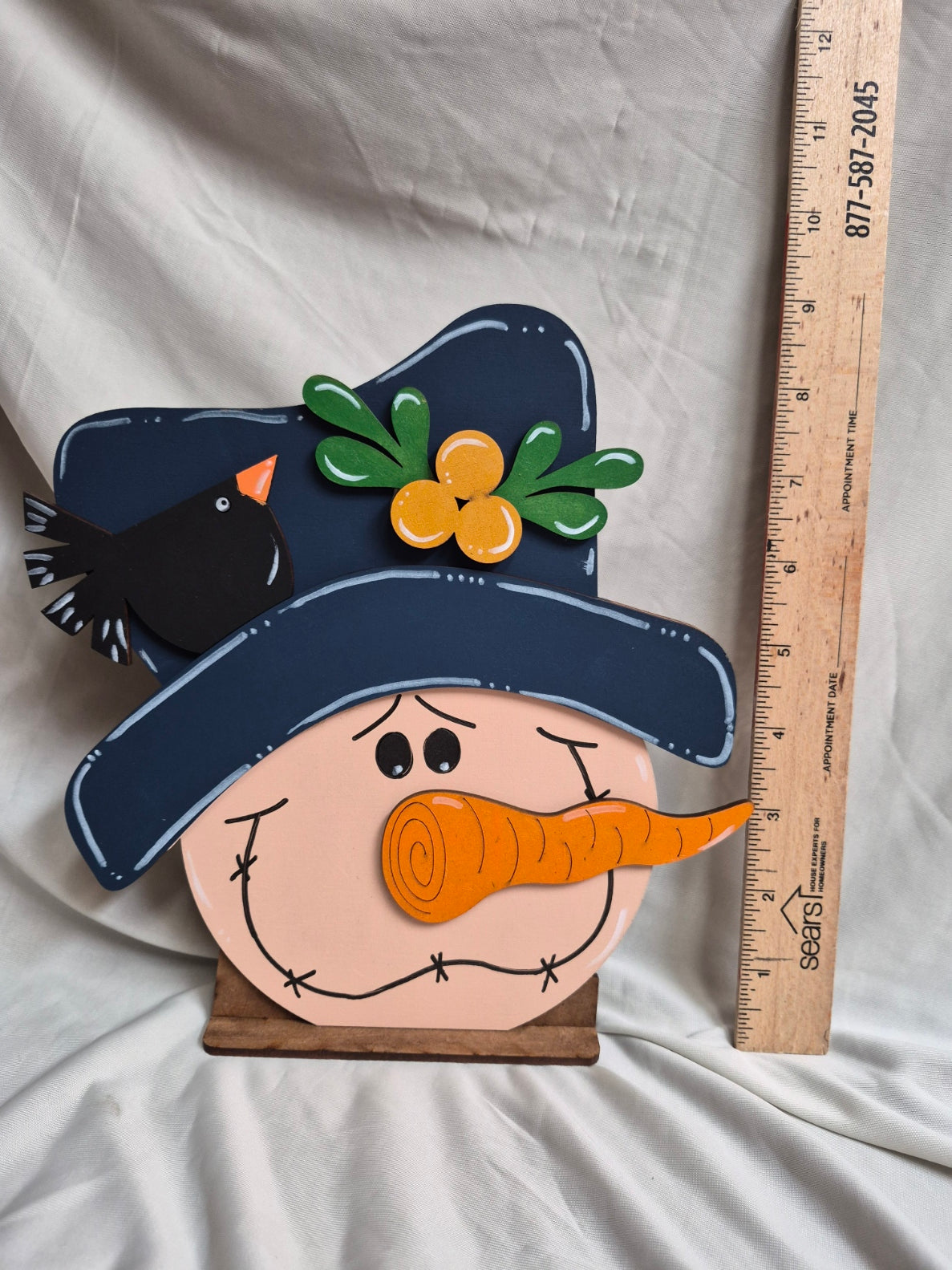 SCARECROW FACE - BLUE